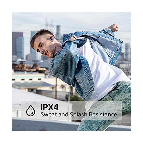 Sony-WF-XB700-Truly-Wireless-Bluetooth-Headphones-with-Extra-Bass-up-to-18h-battery-life-splash-and-sweat-resistance-Built-in-Mic-and-Voice-Assistant-Black Sony WF-XB700 Wireless Bluetooth Headphones, 18 Hours Battery Life and Quick Charge and Voice Assistant Compatible…