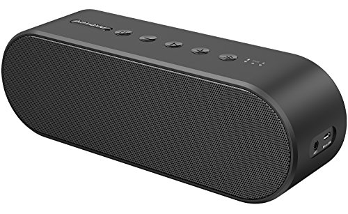 Bluetooth Speaker with DSP Stereo, 20W Wireless Bluetooth 4.2 Portable Speaker, 33-Foot Bluetooth Range & Built-in Mic, Low Harmonic Distortion Enhanced Bass and Superior Sound for Home Office Party