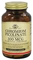 Solgar - Chromium Picolinate Trivalent Elemental Chromium 200 mcg.