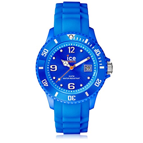 Ice-Watch Unisex 000125 Sili Collection Blue Plastic and Silicone Watch