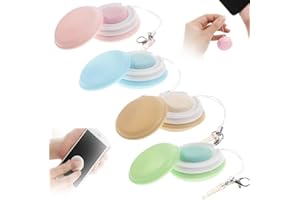 JUDUNA Upgrade Macaron Phone Screen Cleaner, Macaron Mobile Phone Screen Wipe, Portable Mobile Screen Cleaning Cloths Wiper Eye Glasses Cleaning Tools (4 PC)