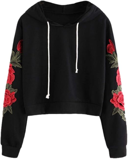 rose hoodie girls