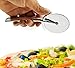 Limitless Chef Premium Stainless Steel Sharp Pizza Cutter Wheel, Zinc Alloy Pizza Pi Cutter, Also use for Pastry and Cakes, Easy to Clean, Dishwasher Safe.