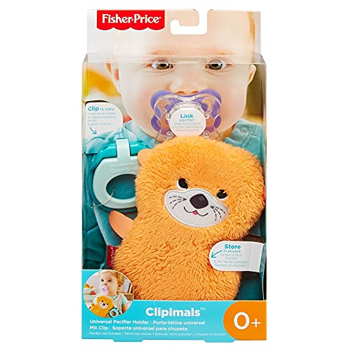 FisherPrice Clipimals Universal Pacifier Holder Otter Pricepulse