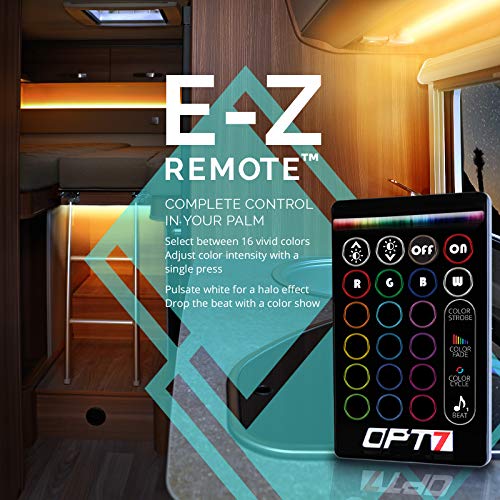 OPT7 Aura Aluminum Underglow LED Lighting Kit for RV w/Wireless Remote