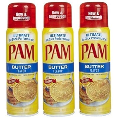 Pam Butter Flavor Cooking Spray, 5 oz 3pack by PAM