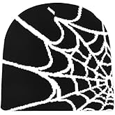 WAMSOLE Y2k Spider Beanie Hats MEA Culpa Knitted Hat Streetwear Headwear Winter Wool Acrylic Knit Skull Cap for Men Women
