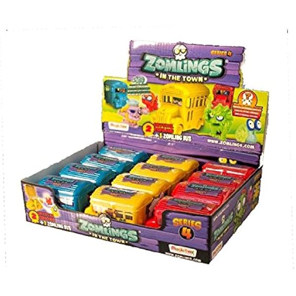 Autobús Zomlings, Serie 4 - MagicBox P00738: Amazon.es: Electrónica