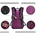BONLEX Foldable Backpack Packable Travel Backpack - 35L Durable Ultra Lightweight Water Resistant Packable Daypack Handy for Hiking,Camping,Traveling,Backpacking Outdoor Sports (Purple)