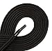 OrthoStep Round Athletic Black 54 inch - Shoes and Sports Laces - Shoelaces 2 Pair Pack