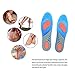 GEL Sports Orthotics Insoles - Against Plantar Fasciitis Relieve Feet Pain, Heel Pain - Shock Absorption Full Length Performance Shoe Inserts for Women (Women's size 5-10)