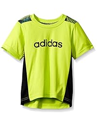 Camiseta de entrenamiento de absorción de humedad de manga corta para niños de adidas