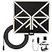 TV Antenna HD Antenna Indoor Digital Amplified - 50 Miles Range HDTV Antenna with Stand - 10ft Coax Cable