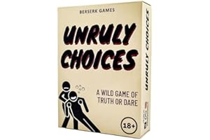 Unruly Choices – Truth or Dare Card Game | 108 Dares & Questions | Bachelorette Party Game, Pregame Party Game, Girls Night &