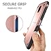 FastSun Slim Hybrid Shockproof Rubber Armor Case for Samsung Galaxy J7 J730 Pro (Rose Gold)