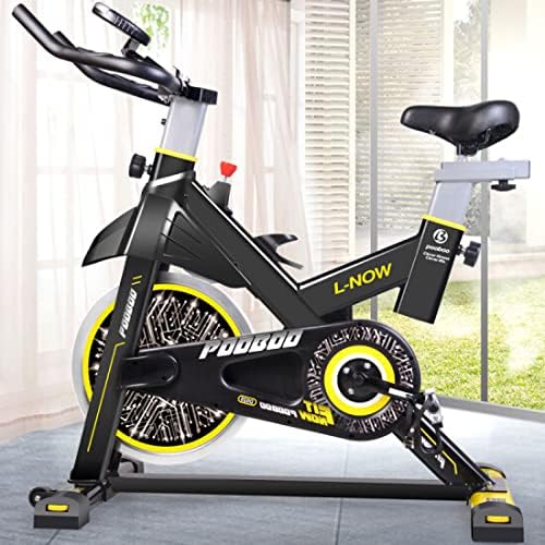 Pooboo Buy Indoor Spin Bike POOBOO 300 Lbs Magnetic Indoor Cycling