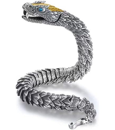 Amazon.com: Fnjuucw Snake Chain Bracelet, Luxurious Styling Old