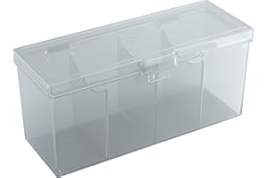 Deck Box: Fourtress Clear (320ct)