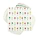 Cakewalk 2194 Cocktails Cocktail Napkins, White