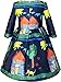 Sunny Fashion JQ21 Girls Dress House Tree Print Cartoon Long Sleeve Winter Dress Size 4 Blue