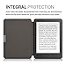 kwmobile Case for Kobo Aura Edition 2 - Book Style PU Leather Protective e-Reader Cover Folio Case - Black