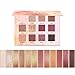 12 Colors Makeup Naked Eyeshadow Palette Natural Nude Matte Shimmer Glitter Pigment Eye Shadow Pallete Set Waterproof Smokey Professional Cosmetic Beauty Kit