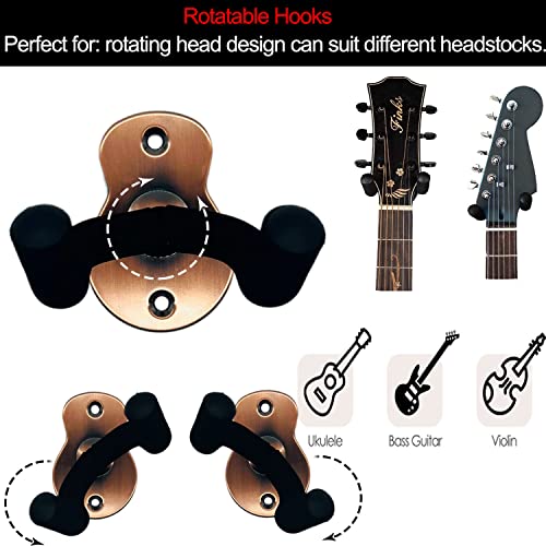 Support Réglable Multi-instruments Support Guitare Mural TMRBBesty - Pour Guitare Acoustique, Classique, Banjo Ou Mandoline Porte Guitare Mur