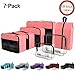 YAMIU Packing Cubes for Suitcases, 7 Pcs luggage organizer bags with Shoe Bag, 2 Waterproof Travel Toiletry Bags, Travel Cubes for Travel Essentials Travel Accessories