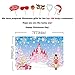 Allenjoy Winter Christmas Royal Pink Castle Bday Backdrop Ballet Girl Princess Happy Birthday Party Xmas Tree Gifts Table Wall Decor Banner Baby Shower Kids 7x5ft Photo Booth Background