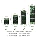 QNINE M.2 NGFF SSD to A1369 A1370 Adapter for 2010 2011 MacBook Air HDD Replacement, Converter Card Support 2230 2242 2260 2280 Solid State Drive