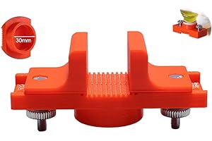 Adjustable Woodworking Edge Banding Glue Applicator Tool 10-50mm for DIY Craft Projects, Orange Hand Glue Applicator for Pane