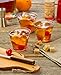 Party Essentials 9 oz Disposable Party Cups, Old Fashioned Tumblers, Cocktail Wine Glasses for Home, Picnic, Wedding, Birthday, 80-Count, Clear, Hard Plastic