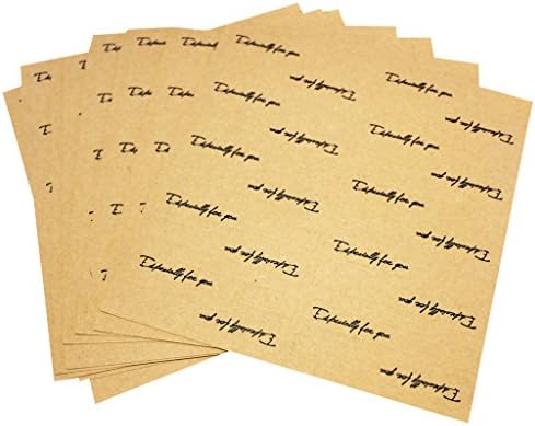Master Label Kraft especially for you Stickers Removal labels gift Decoration hand Craft 10