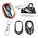 Carbon Fiber Pattern Key Chain FOB Case Shell For Maserati Ghibli, Quattroporte Remote Smart Key