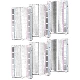 FICBOX 400 tie Points Solderless Breadboard(6 Pack)