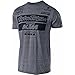 Troy Lee Designs Mens TLD-KTM-Team Short-Sleeve T-Shirts 2018 (Vintage Gray, Large)