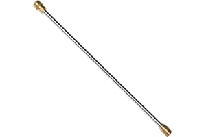 Sooprinse Pressure Washer Wand,Stainless Steel Quick Connect Lance,Replacement Spray Wand,16",5000PSI