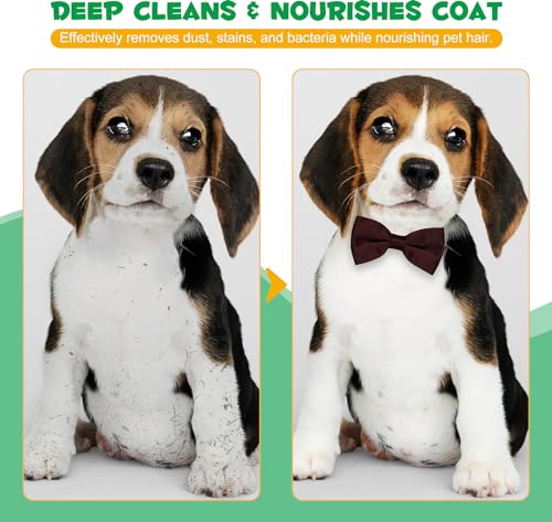 CLEANING GLOVES FOR DOG AND CATS,8PCS,CLEANER WIPES FUR PET FOR EARS, FACE, PAWS, COAT AND SKIN,NOURISH FUR COCONUT OIL GROOMING CLEANER WIPES PET BATHING GLOVES WIPES FOR DAILY CARE AND TRAVELING