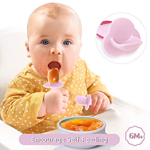 Termichy Baby Led Weaning Spoon for First Stage SelfFeeding Training 6