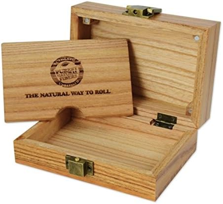 TRENDZ RAW - caja de madera para papel de fumar: Amazon.es: Jardín
