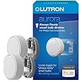 Lutron Aurora Smart Bulb Dimmer Switch (2 Pack) | for Philips Hue Smart Bulbs | Z3-1BRL-WH-L0-2 | White