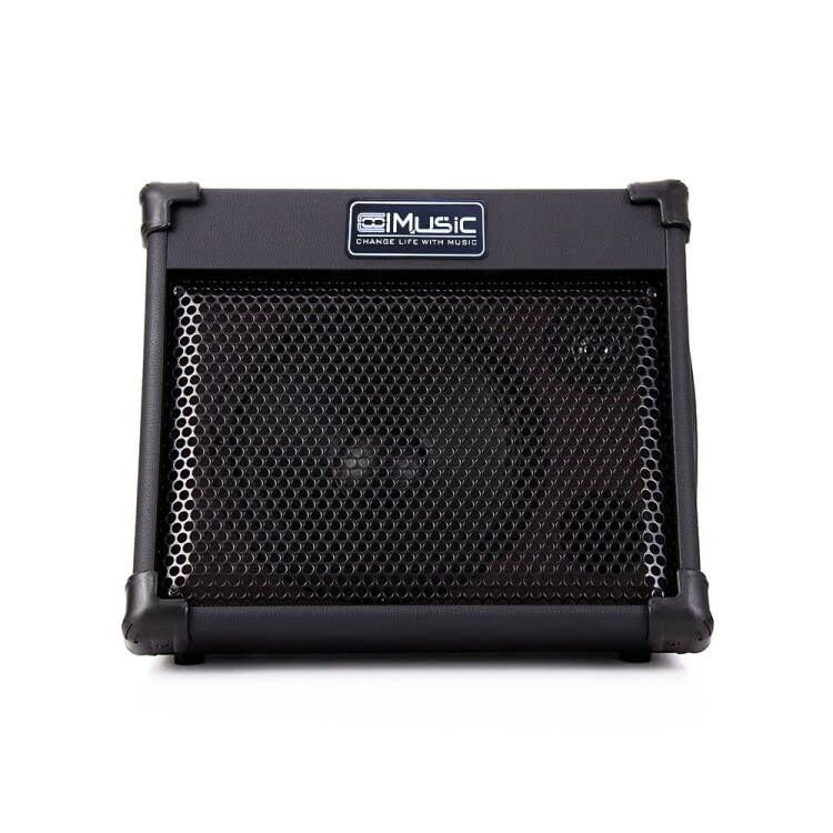 Coolmusic Portable Acoustic Guitar Amplifier, For Performers On The Go, Built-in Bluetooth (40W Battery-Powered)