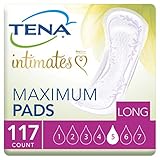 Tena Incontinence Pads for Women, Heavy, Long, 39 Count (Pack of 3) - (Packaging May Vary)