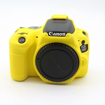 1 Funda de Silicona Suave para cámara réflex Digital Canon EOS ...