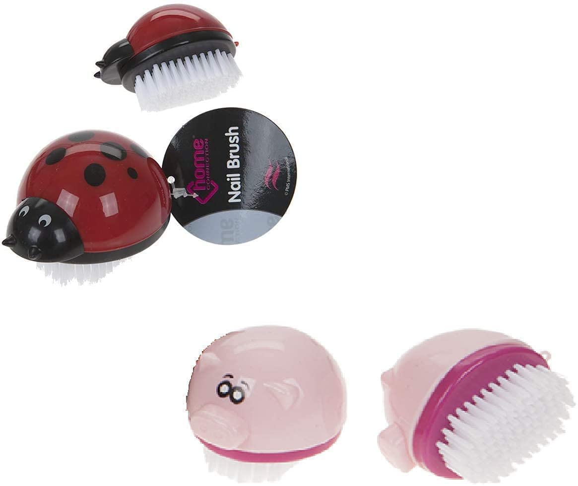 Pig Shape Nail Brush x 2