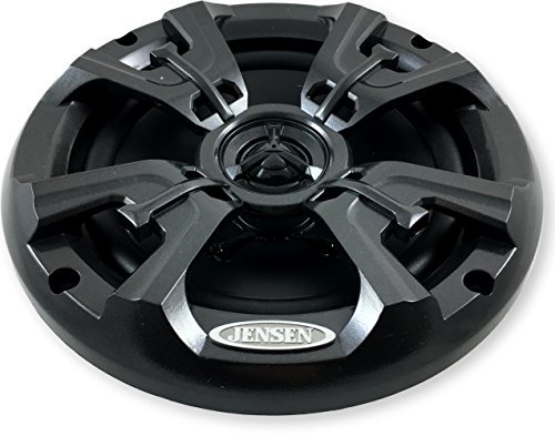 JENSEN MSX60RV 6.5" High-Performance Coaxial Speaker with Silk Dome Tweeter