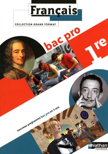 Français, 1re bac pro