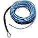 Yoursme Nylon Synthetic Winch Cable Rope with Sheath for SUV ATV UTV Winches Truck Boat Ramsey Car 1/4