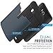 MoKo ASUS Zenfone 2 Laser Case - [Scratch Resistant] Armor Series Dual Layer Protection - Bumper Cover for ASUS Zenfone 2 Laser (ZE550KL / ZE551KL) 5.5 Inch Smartphone 2015 Release, INDIGO