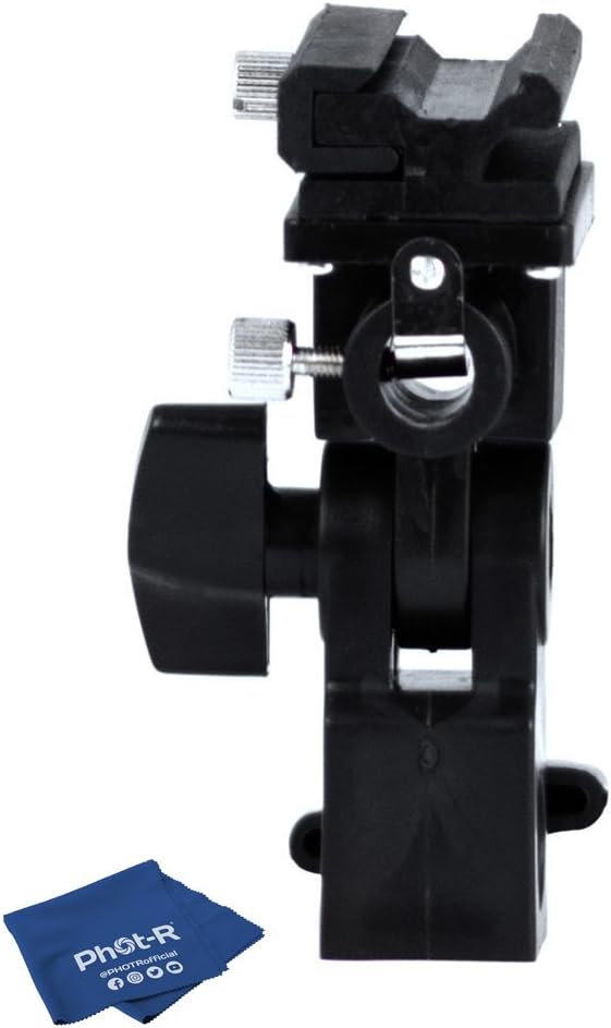 Phot R Type B Professional Universal Light Stand Swivel Hot Shoe Flash Holder Mount With Umbrella Holder For Canon And Nikon Microfibre Cloth Camera Photo Electronics Photo Albanycentraldental Co Nz
